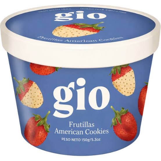 BOMBONES GIO FRUTILLA COOKIES
