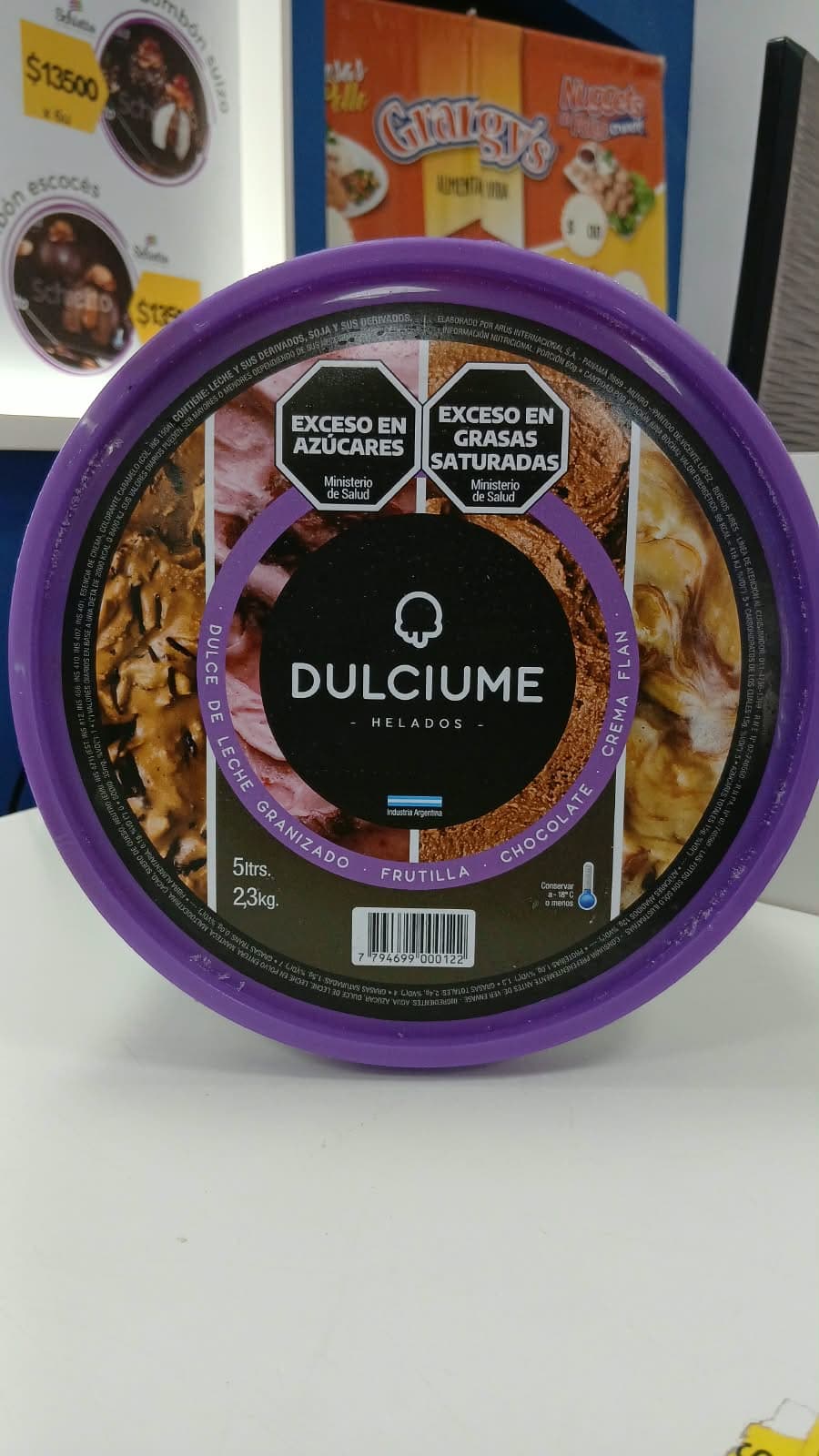 Balde 5 Litros dulciume crema flan