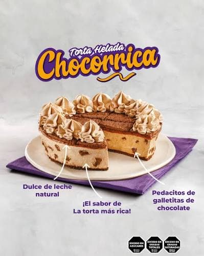 Torta Helada Chocorrica