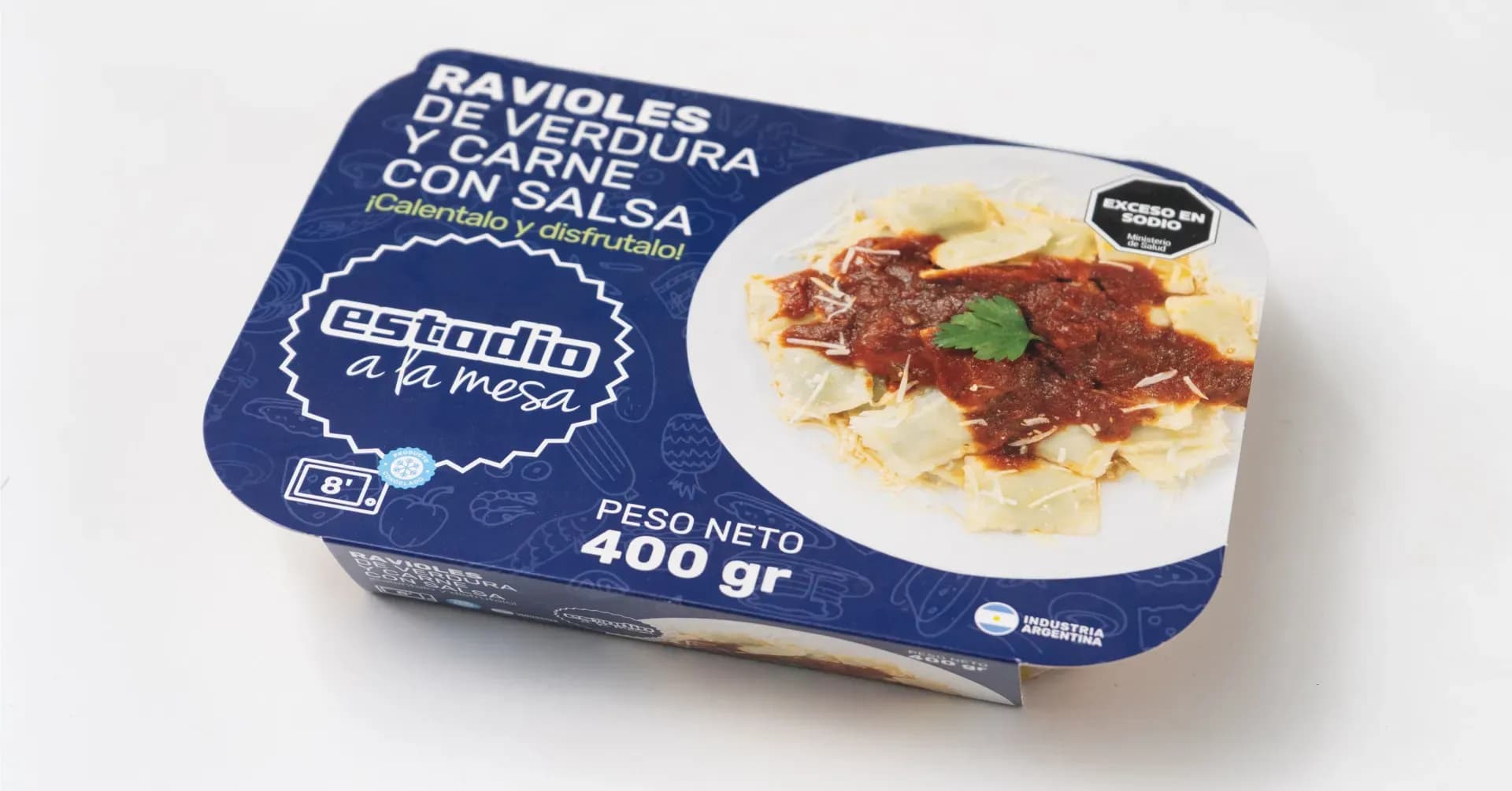 RAVIOLES CON SALSA