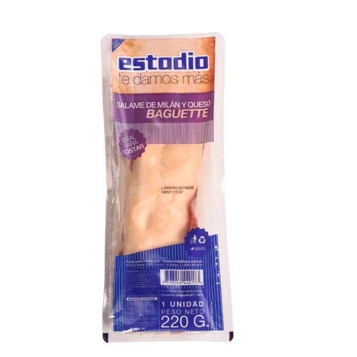 BAGUETTE SALAME Y QUESO