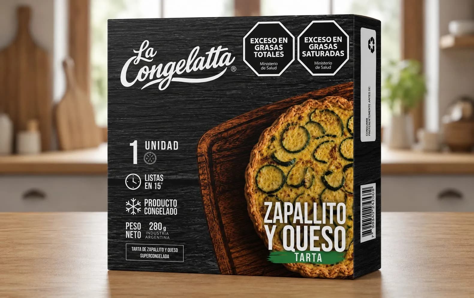 TARTA ZAPALLITO Y QUESO