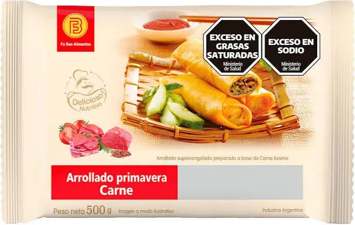 Arrolladitos Primavera de Carne
