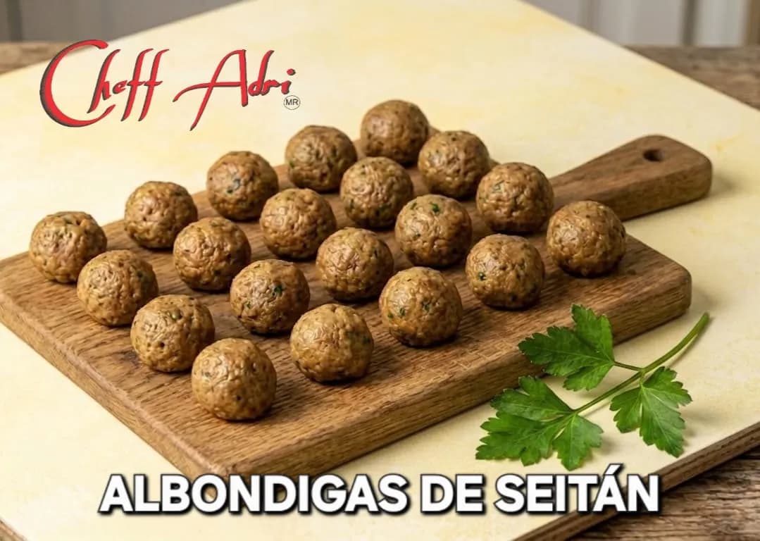ALBONDIGAS DE SEITAN