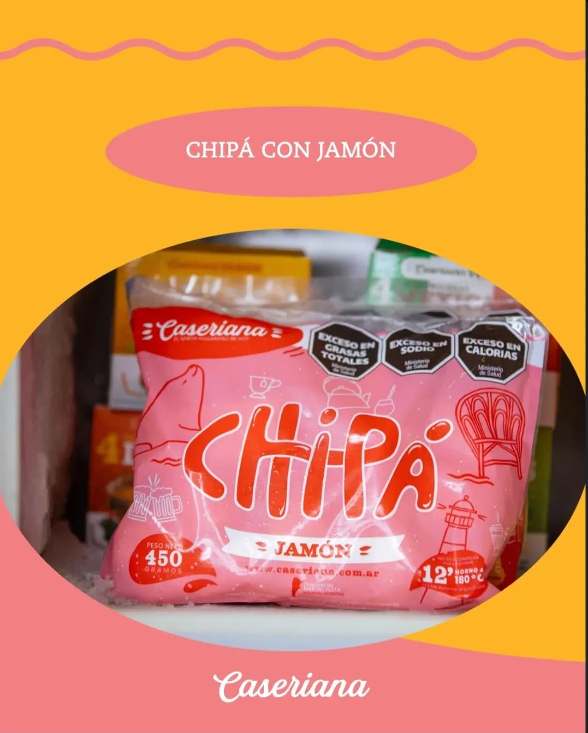 Chipa con Jamon