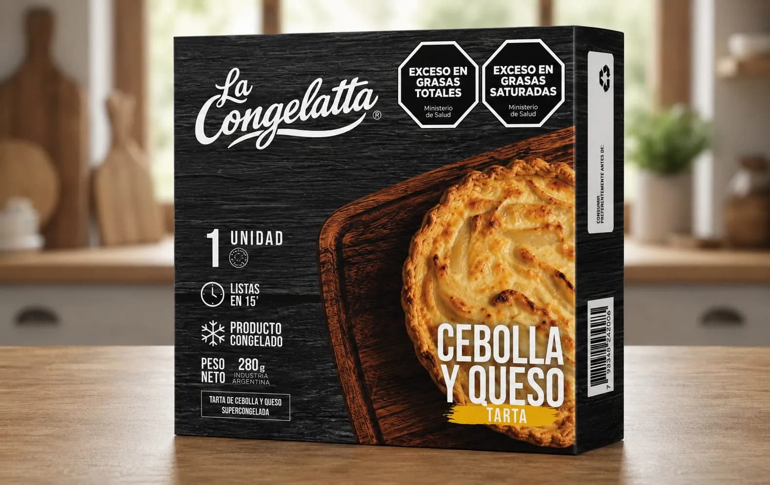 TARTA CEBOLLA Y QUESO