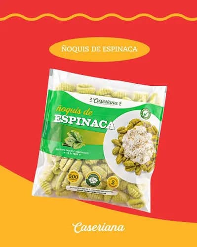 Ñoquis de Espinaca