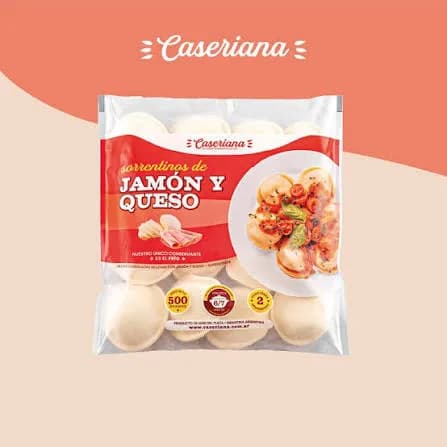 Sorrentinos de Jamon y Queso